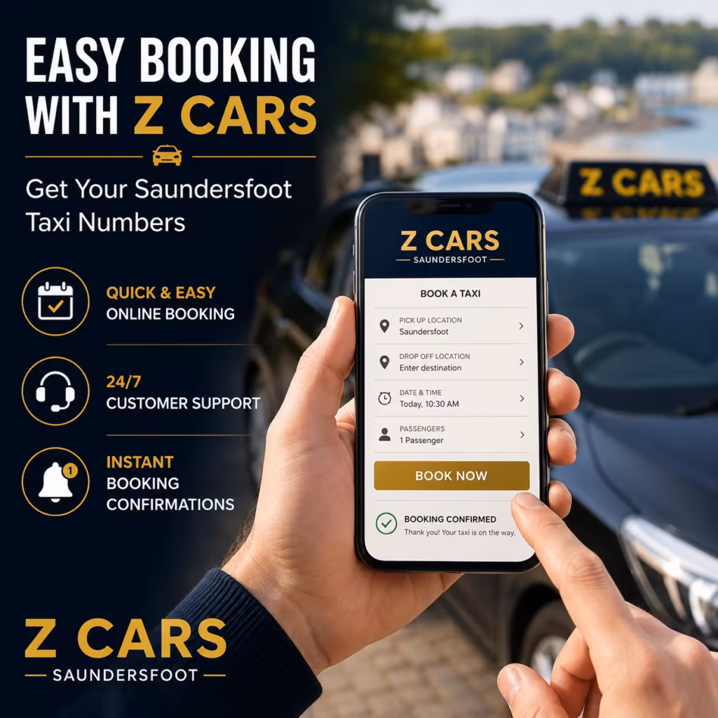 Professional driver from Saundersfoot taxi service