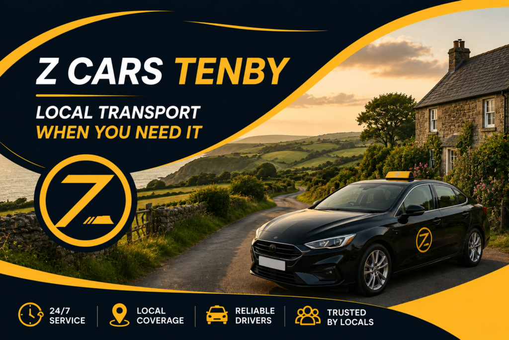 Z Cars Tenby — Local Transport When You Need It