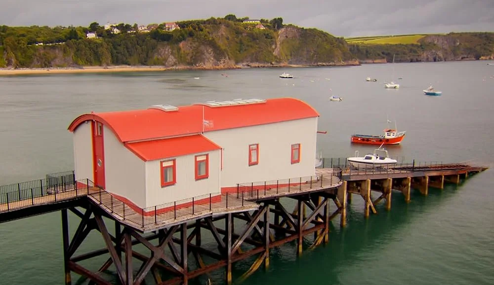 Visit Tenby Lifeboat Station with reliable Z Cars Tenby cabs.