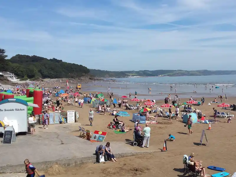 Saundersfoot beach